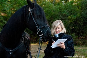 Josephine McKenna With Hourse